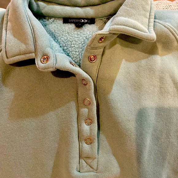 Sherpa Lined Sweatshirt - Picture 3 of 4